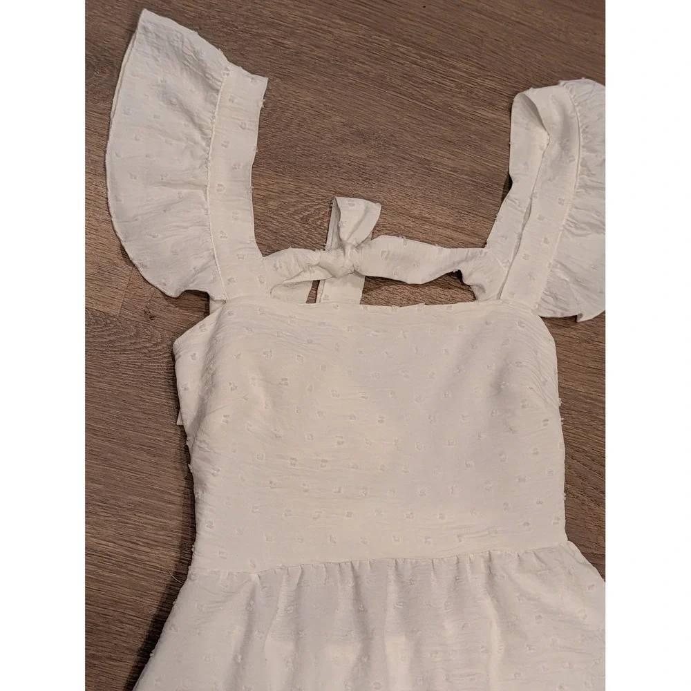 Dreamy Cottagecore Swiss Dot Maxi Dress - Picture 8 of 11